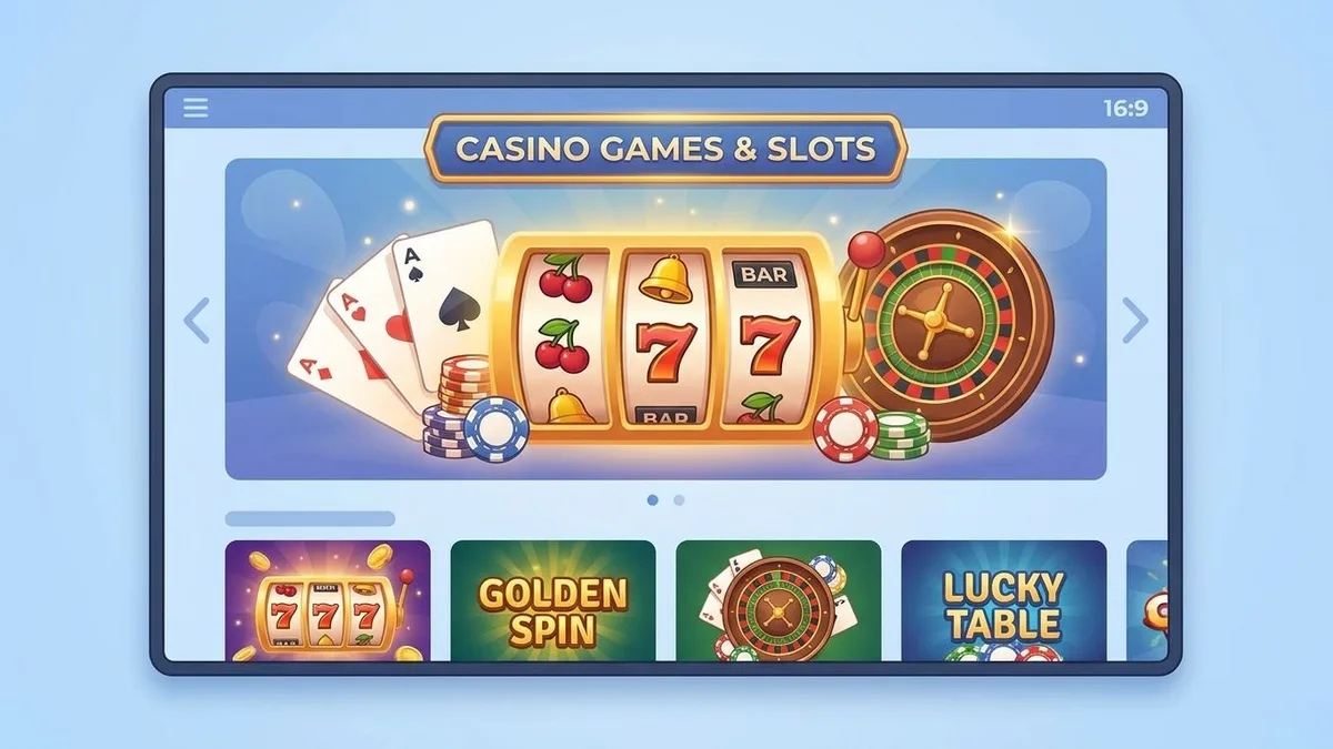 Casino games at Zoccer Casino